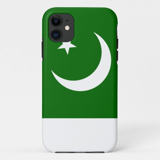 Pakistan-Flagge Case-Mate iPhone Hülle (Rückseite)