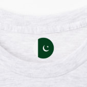 Pakistan-Flagge Etiketten (Befestigt)