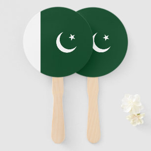 Pakistan-Flagge Fächer