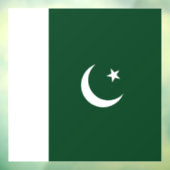 Pakistan-Flagge Fensteraufkleber (Blatt 3)