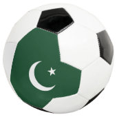 Pakistan-Flagge Fußball (Dreiviertel)