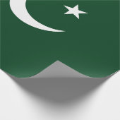 Pakistan-Flagge Geschenkpapier (Ecke)