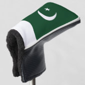 Pakistan-Flagge Golf Headcover (3/4 Vorderseite)