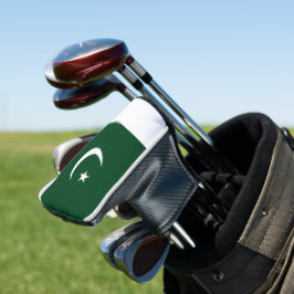 Pakistan-Flagge Golf Headcover