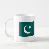 Pakistan-Flagge Kaffeetasse (Links)