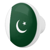 Pakistan-Flagge Keramikknauf (Rechts)