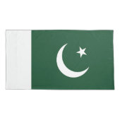 Pakistan-Flagge Kissenbezug (Rückseite)