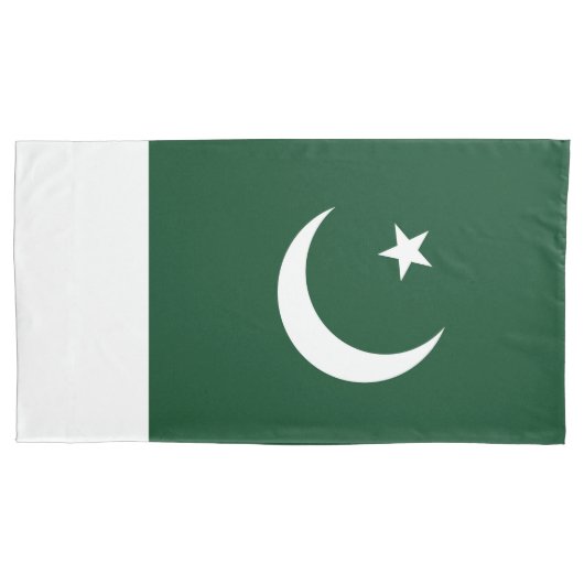 Pakistan-Flagge Kissenbezug (Vorderseite)