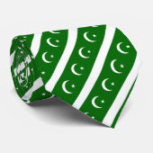 Pakistan-Flagge Krawatte (Gerollt)