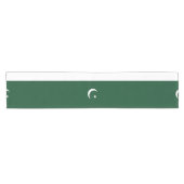 Pakistan-Flagge Kurzer Tischläufer (Horizontal)
