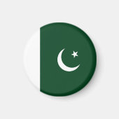 Pakistan-Flagge Magnet (Vorne)