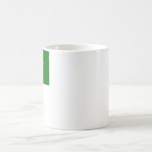 Pakistan-Flagge mit Namen im Urdu Kaffeetasse