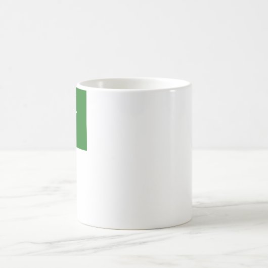 Pakistan-Flagge mit Namen im Urdu Kaffeetasse (Mittel)