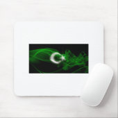 Pakistan-Flagge Mousepad (Mit Mouse)