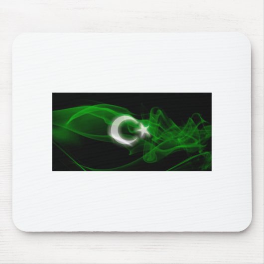 Pakistan-Flagge Mousepad (Vorne)