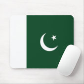 Pakistan-Flagge Mousepad (Mit Mouse)