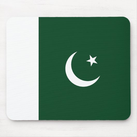 Pakistan-Flagge Mousepad (Vorne)