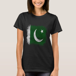 Pakistan-Flagge Pakistanische Geschenke Pakistaner T-Shirt