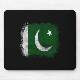 Pakistan-Flagge Pakistanische Geschenke Pakistanis Mousepad