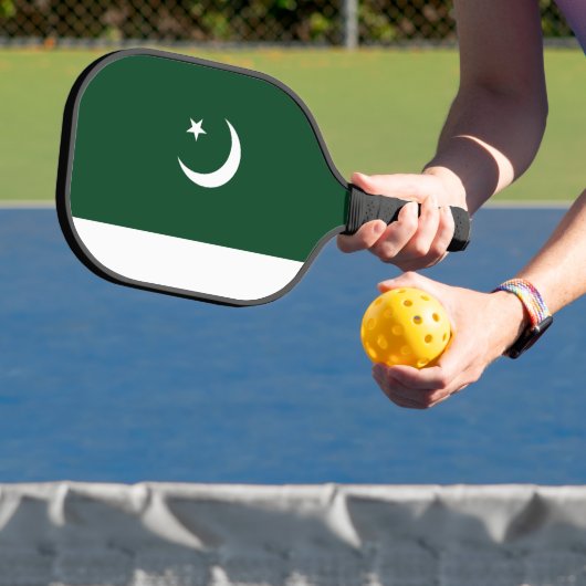 Pakistan-Flagge Pickleball Schläger (InSitu)