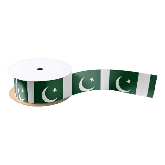 Pakistan-Flagge Satinband (Spule)