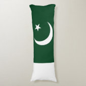 Pakistan-Flagge Seitenschläferkissen (Vorderseite Vertikal)