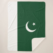 Pakistan-Flagge Sherpadecke (Vorderseite)
