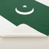 Pakistan-Flagge Sherpadecke (3/4)