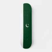 Pakistan-Flagge Skateboard (Vorne)