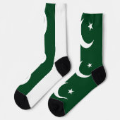 Pakistan-Flagge Socken (Linkes Detail)