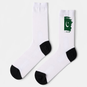 Pakistan-Flagge Socken