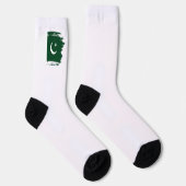 Pakistan-Flagge Socken (Rechts)