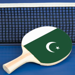 Pakistan-Flagge Tischtennis Schläger