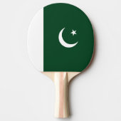 Pakistan-Flagge Tischtennis Schläger (Vorderseite)