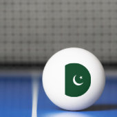 Pakistan-Flagge Tischtennisball (Netto)