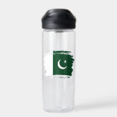 Pakistan-Flagge Trinkflasche (Rückseite)