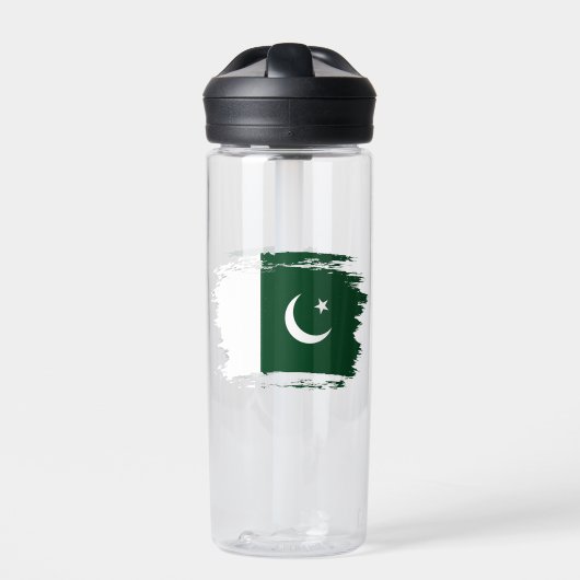 Pakistan-Flagge Trinkflasche (Vorderseite)