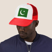 Pakistan-Flagge Truckerkappe (Beispiel)