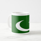 Pakistan-Flaggen-Kaffee-Tasse Kaffeetasse (Vorderseite Links)