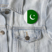 Pakistan-Flaggen-Knopf Button (Beispiel)