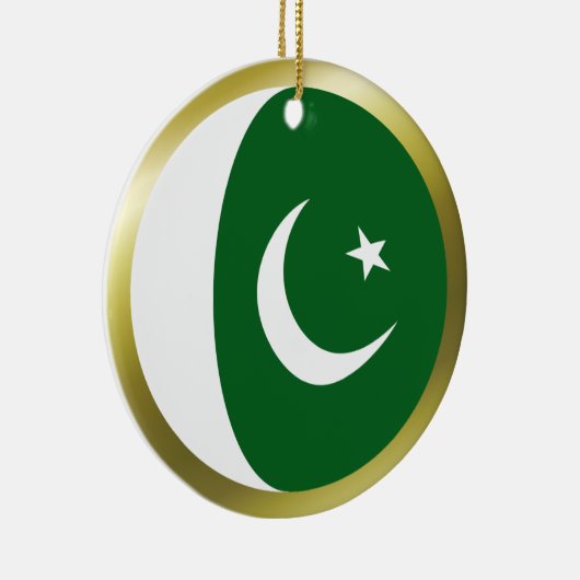 Pakistan-Flaggen-Verzierung Keramikornament (Rechts)