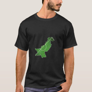 Pakistan Fußballplatz T-Shirt