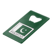 Pakistan Geldbeutel Flaschenöffner (Vorderseite Schrägansicht)