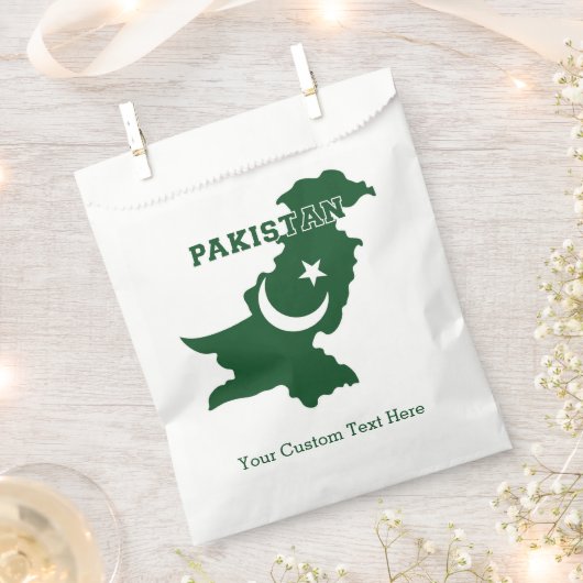 Pakistan Geschenktütchen (Ausgeschnitten)