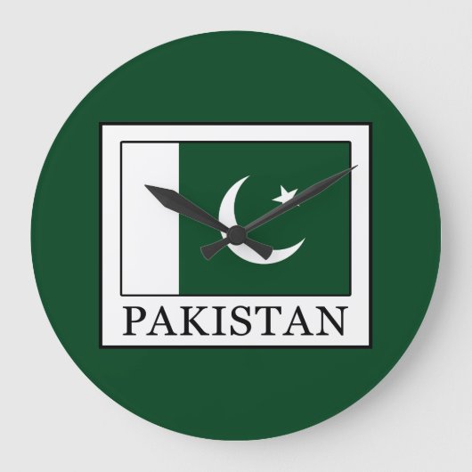 Pakistan Große Wanduhr (Vorderseite)