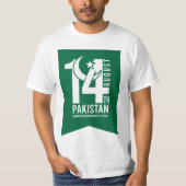Pakistan Independence Day TShirts (Vorderseite)