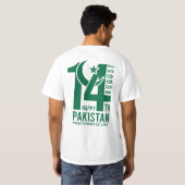Pakistan Independence Day TShirts (Schwarz voll)
