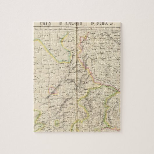 Pakistan, Indien 82 Puzzle (Vertikal)