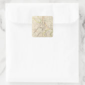 Pakistan, Indien 82 Quadratischer Aufkleber (Tasche)
