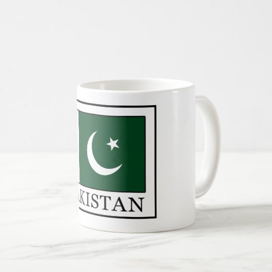 Pakistan Kaffeetasse (VorderseiteRechts)